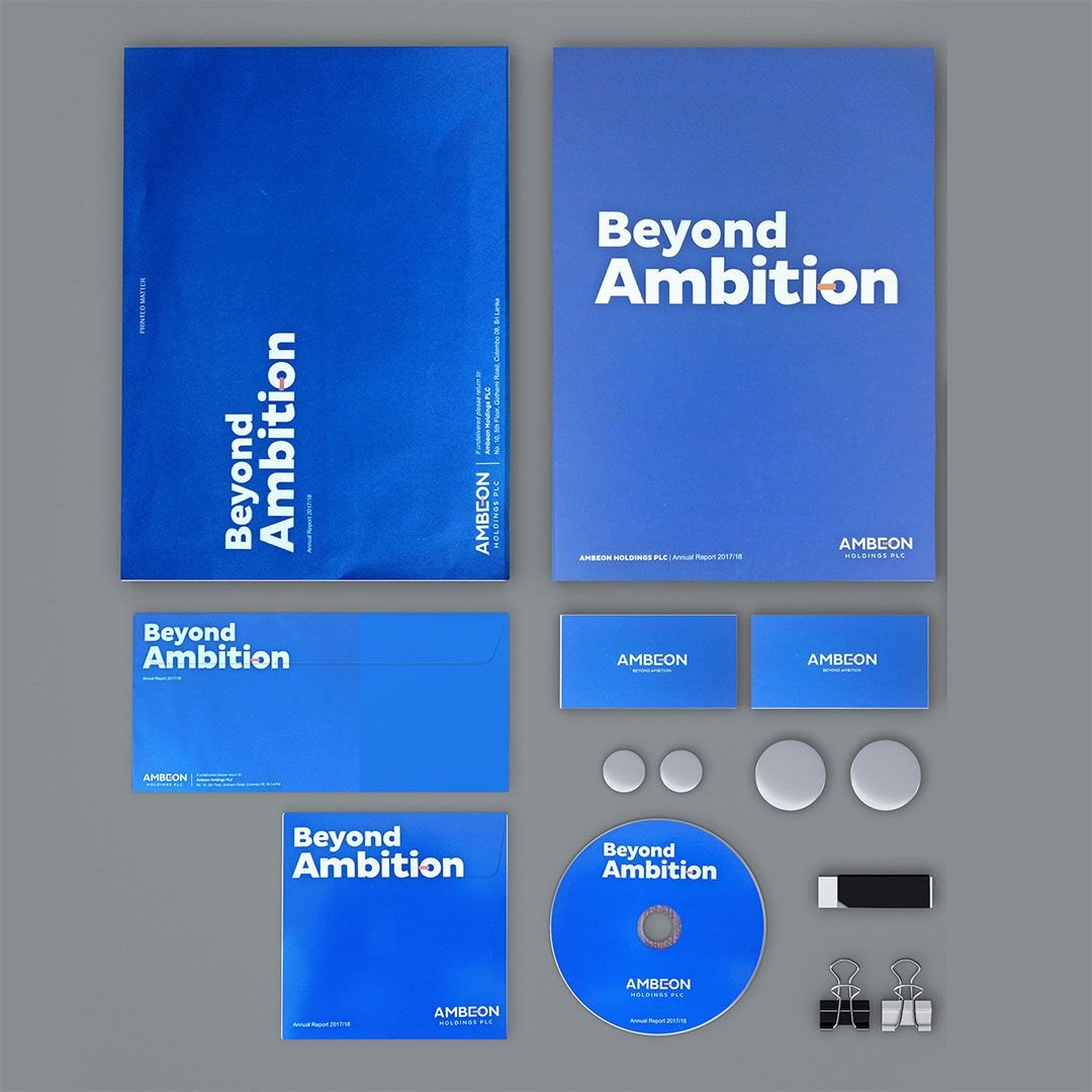 Offset Annual Report Printing of Ambeon in Sri lanka
