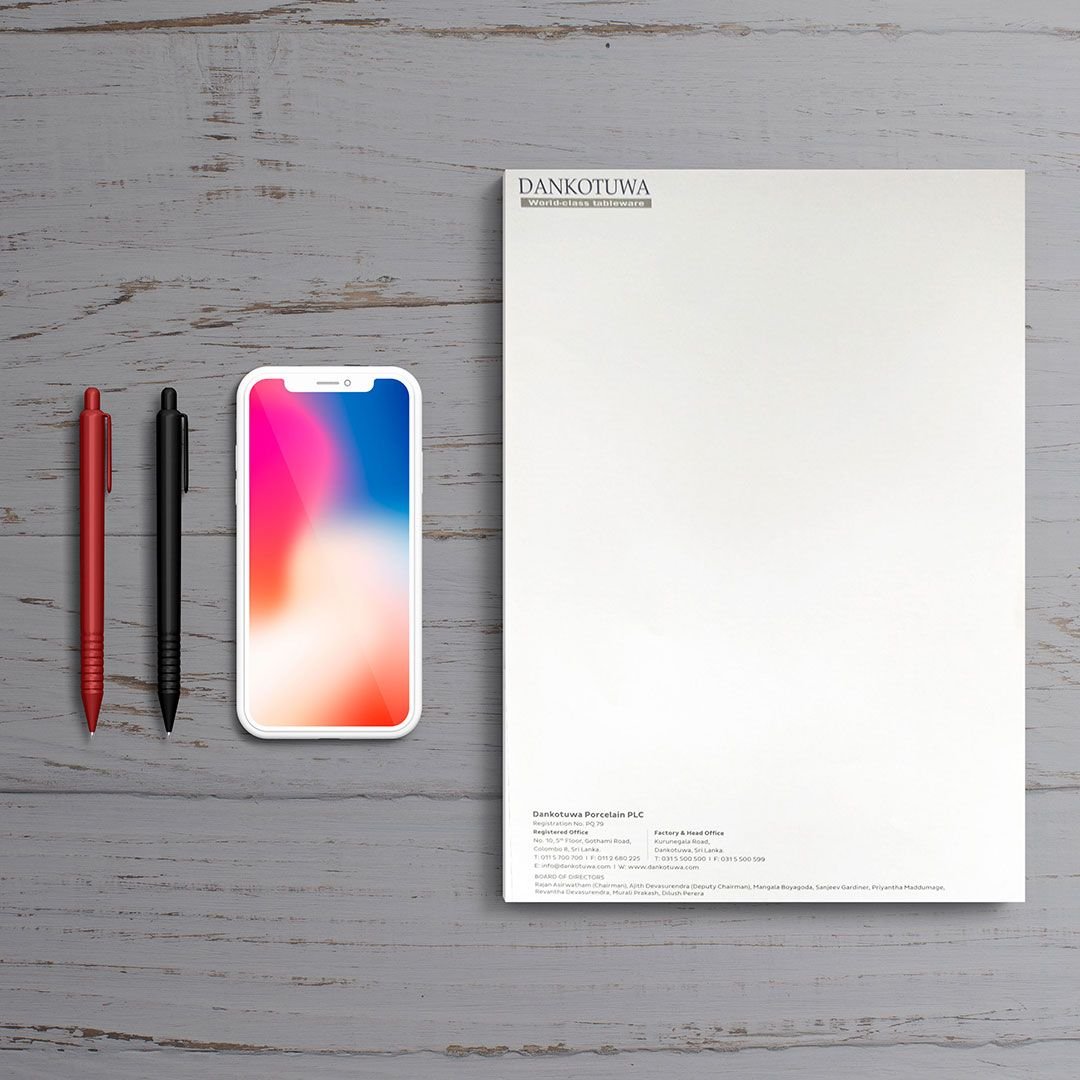 Dankotuwa Letterhead Printing in Sri Lanka
