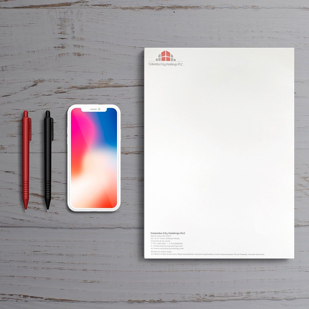 Holdings Letterhead Printing in Sri lanka
